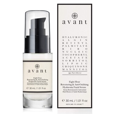 Avant   Hyaluronic Acid Face Serum   Works Against Ageing, Dark Spots &amp; Hydrates   Eight-hour Anti-Oxidising &amp; Retexturing Hyaluronic Facial Serum   1x30ml