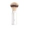 M&Uuml;HLE Travel Silver Aluminum Silvertip Fibre Shaving Brush - Portable Synthetic Luxury Shave Brush for Men, Rich Lather