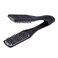 Denman D79 Thermoceramic Hair Straightening Brush - with Boar Bristles - For Wide, Wavy, Curly, Coily Hair &ndash; Black