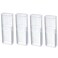 JIEDALIN 4 Pcs Cotton Swab Holder for Travel Mini Travel Swab Case Cotton Swab Box for Makeup Sponge Cotton Swabs Hair Ties Floss Cosmetics Makeup Bedroom Travel