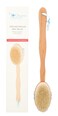 The Organic Pharmacy Skin Brush - Premium Natural bristles Shower Body Brush with a Long Detachable Beechwood for Soft yet Firm Exfoliation and Skin Renewal