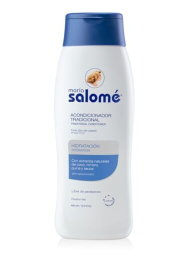 Maria Salome Acondicionador Hidratabte con Extractos Naturales Moisturizing 400ml