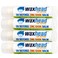 Waxhead Lip Sunscreen with Zinc Oxide Lip Balm SPF 20 Zinc Oxide Sunscreen Chapstick Sunblock for Lips, Reef Safe Waterproof Non-Nano Biodegradable Protection with Lanolin, Shea Butter (Mint 4 Pack)