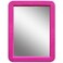 Locker Mirror Magnetic for Girls Locker, Pink 5" x 7" - Real Glass Magnetic Mirror for School Locker, Office, Home