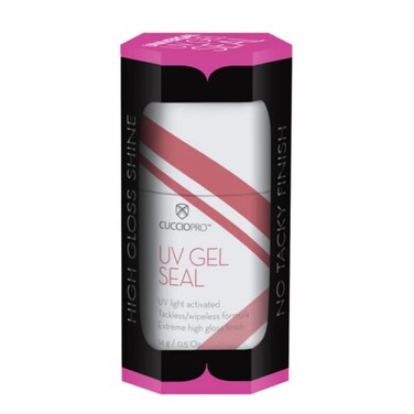 Cuccio Pro Universal UV Gel Seal &ndash; High-Gloss, No-Wipe Top Coat for Gel and Acrylic Nails, 0.5 oz
