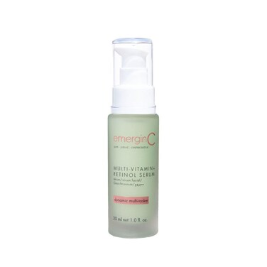emerginC MultiVitamin + Retinol Serum - Micro-Encapsulated Spheres + Vitamin C to Help Combat Visible Signs of Aging, Sensitive Skin + Minor Redness (1.0 oz, 30 ml)