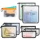 (re) zip Zippered Travel Organization Kit   9-Piece Set Including Zippered Gallon, Medium, &amp; Small Bags, and Snack Bags with Carabiner   Compact &amp; Lightweight for Snacks, Documents, Toiletries, &amp; More