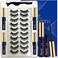 Magnetic Eyelashes 7C SevenCrown 10 Pairs Cat-Eye Magnetic Lashes with Liner,Natural Look,Reusable Magnet False Eyelashes Cruelty Free. Easy to Apply.