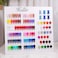 Acycoin2A Acrylic Nail Polish Color Display Board Book Nail Design Chart with 2 Styles Nail Tips Card Board Salon Showing Shelf (120 Colors)