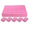 Nail Buffers (50 Pack), Mini Buffer Block Nail File for Acrylic Nails and Natural Nails, 100/180 Grit Nail Buffer Block Bulk Buffing Blocks for Nail Buff Professional Manicure File Blocks Set Pink
