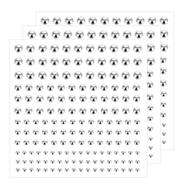 495 Pcs Face Gems Lip Stud, Fake Nose Stud Eyebrow Stud, Rhinestone Sticker 3D Non Piercing Nose Stud Stick on Silver Belly Button Sticker for Face Eye Makeup Nail Body Crafts