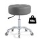 Rolling Stool with Wheels Adjustable Height, Roller Stool for Massage Medical Tattoo Spa Heavy Duty Swivel Desk (Super Thick Cushion, Grey)