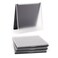 Magnetic Makeup Palette with Frosted Clear Top, 3Pack Empty Eyeshadow Dispensing Storage Box with 60Pcs Adhesive Metal Stickers for DIY Cosmetics Powder-5.72&rdquo;X5.98&rdquo;Palette