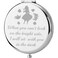 AKTAP Alice Gifts Alice Fans Compact Mirror I Will Sit with You in The Dark Wonderland Makeup Mirror for Women