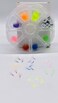 Eyelash Extensions Neon Alluring Mixed Color Loose 8D Premade Lash Fans 0.07mm C &amp; D Curl &ndash; 500 Lash Fans (C Curl, 13mm)