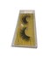 Alluring 3D Mink Lashes Reusable Strip, 100% Siberian Mink Fur False Eyelashes, Hand-made Dramatic Look Cruelty Free KR11