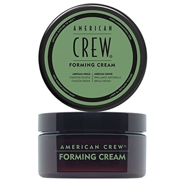 American Crew Men's Hair Forming Cream (OLD VERSION), Like Hair Gel with Medium Hold &amp; Medium Shine, 3 Oz (Pack of 1)
