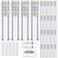 AMORIX 24 Pack 5ml Lip Gloss Tubes with Wand Pearl Style Lip Gloss Containers Lipgloss Bottles with 2pcs Syringes + Labels for DIY Lip Gloss