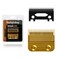 FX802G Replacement Blades for FX870 Clippers, Replacement Clipper Blades Compatible with Barberology FX870/FXF880/FX810/FX825/FX673N, Gold