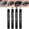 AMY'S DIARY Eyeshadow Pencil Cream Stick 4Pcs Set, Eye Eyeshadow Waterproof Pearl White Black Grey Silver Shimmer Metallic Eyeshadow Crayon Stick Sombras En Crema Para Ojos (Set01)