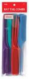 Annie Rat Tail Comb Set, 12 Count