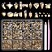 1980 Pcs Champagne Rhinestones for Nails, Flatback Crystal Nails Art Rhinestones, Flatback Glass Crystals Shiny Charms Multi Shape Champagne Diamond Nail Charms Gems for Nails Art DIY