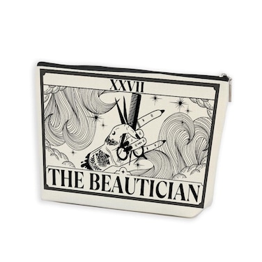 Hairdresser Gifts Beauty Gifts Makeup Bag Skincare Bag Christmas Birthday Gifts for Her Women Beautician Hair Stylist Artists Bestie Therapist Friends Coworker Cosmetology Supplies Cosmetic Bags