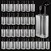 100PCS Travel Size Bottles 1oz Mini Travel Shampoo Bottles Small Plastic Empty Bottles, Refillable Cosmetic Containers with Flip Cap Clear Portable Small Bottles for Liquid, Lotions, Toner, Body Soap