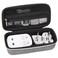 Aproca Grey Hard Travel Storage Protective Case, for Ceptics World Travel Adapter Kit