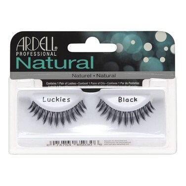 Ardell Invisiband Lashes, Luckies Black, 1 Pair