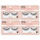 Ardell Naked Strip Lashes with Invisiband, 423 - Natural-Looking False Eyelashes for Soft Volume With Duo Pipette Lash Adhesive, 4 Pack