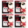 Ardell Press On Wispies False Eyelashes - Self Adhesive Lashes, No Glue Needed, Eye Makeup Enhancement, 4 Pack