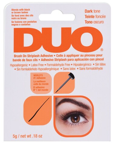 Ardell DUO Brush on Striplash Adhesive, Dark, 5 g (Pack of 6)