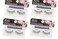 Ardell Wispies False Eyelashes - Brown, Natural Look Wispy Lashes, Lightweight &amp; Reusable Strip Lashes, 4 Pack