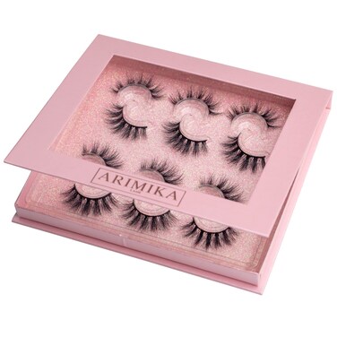6 Pairs 3D Mink False Eyelashes- Fluffy, Wispy, Full Volume, a Little Dramatic Lashes