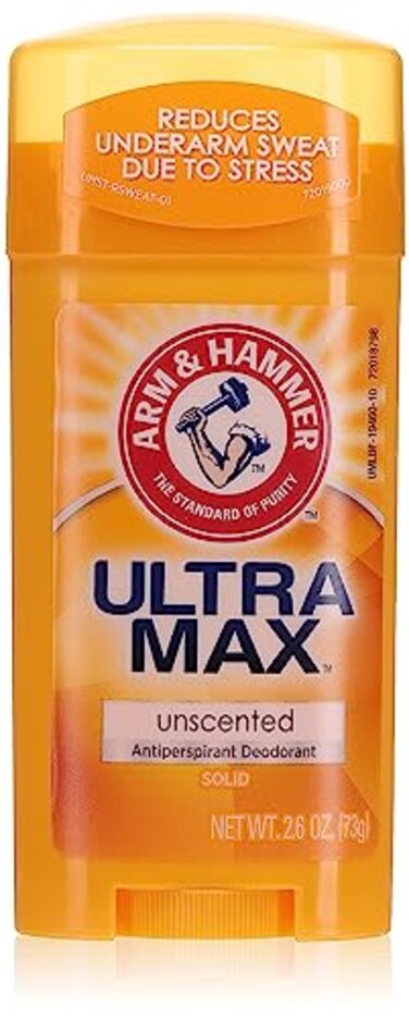 Arm &amp;amp; Hammer Ultramax Invisible Solid Unscented Antiperspirant &amp;amp; Deodorant-2.6 oz