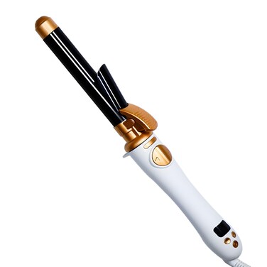 1 Inch Rotating Curling Iron, 360&deg; Automatic Curling Iron, Instant Heat Wand for All Hair Style, Dual Voltage, Auto-Off