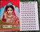 960 Maroon Bindi book Mang Tiki Temporary Tattoos Polka Dot Sticker Forehead Unique Collection in Spiral Book By ATCUSA