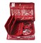 Satin Makeup Pouches Vanity Jewellery Traveling Organizer Storage Box Cosmetic Bag it along anywhere easily For Women Maroon