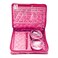Satin Makeup Pouches Vanity Jewellery Traveling Organizer Storage Box Cosmetic Bag it along anywhere easily For Women Pink