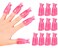 Nail Clips for Polish Removal 10Pcs, For Nail Clips of Acrylic Nail Remover &amp; Soak Off Gel Polish Remover, For Nail Polish Remover Soak Off Clips, Nail Remover Clips Acrylic Nail Remover Kit Soak Off