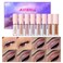 Glitter Eyeliner Set Long-Lasting Shiny Waterproof Colored Eyeliner, Easy to Color Eyeliner Without Smudging Fast-Drying Long-Lasting Eye Makeup（8-Colors）