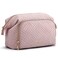 BAGSMART Travel Makeup Bag, Cosmetic Bag Make Up Organizer Case,Large Wide-open Pouch for Women Purse for Toiletries Accessories Brushes
