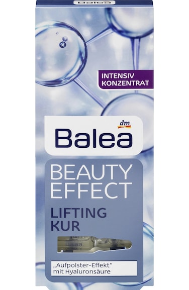 Balea Beauty Effect Lifting Treatment Ampoules With Hyaluronic Acid 7 x 1 ml MADE IN GERMANY