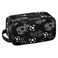 Bardic Travel Toiletry Bag for Boys Men, Waterproof Hanging Dopp Kit for Women, Soccer Shaving Bag with Large Capacity for Travel,Sports Shower (Black White)