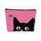 Hot Pink Cat Makeup Bag, Cat Gifts, Cosmetic Bag, Travel Organizer for Women, Youth, Everyday Use