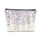 Watercolor Lavender Flowers Makeup Bag,Spring Summer Flower Cosmetic Bag Best Gift Idea for Teen Girls Women,Birthday Christmas Gifts for Girls Women Daughter Sister