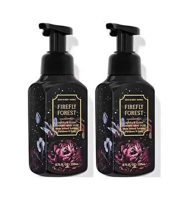 Bath and Body Works Gentle Foaming Hand Soap 8.75 Ounce 2-Pack (Firefly Forest)