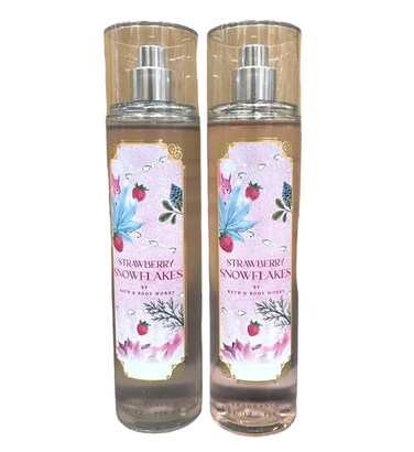 Bath &amp; Body Works Bath and Body Works Fragrance Gift Sets (Strawberry Snowflakes Mist - 2 pk)