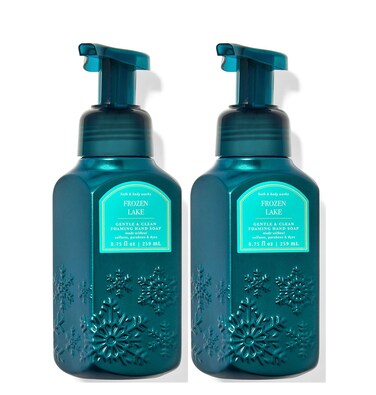 Bath and Body Works Gentle &amp; Clean Foaming Hand Soap 8.75 Ounce 2-Pack (Frozen Lake)